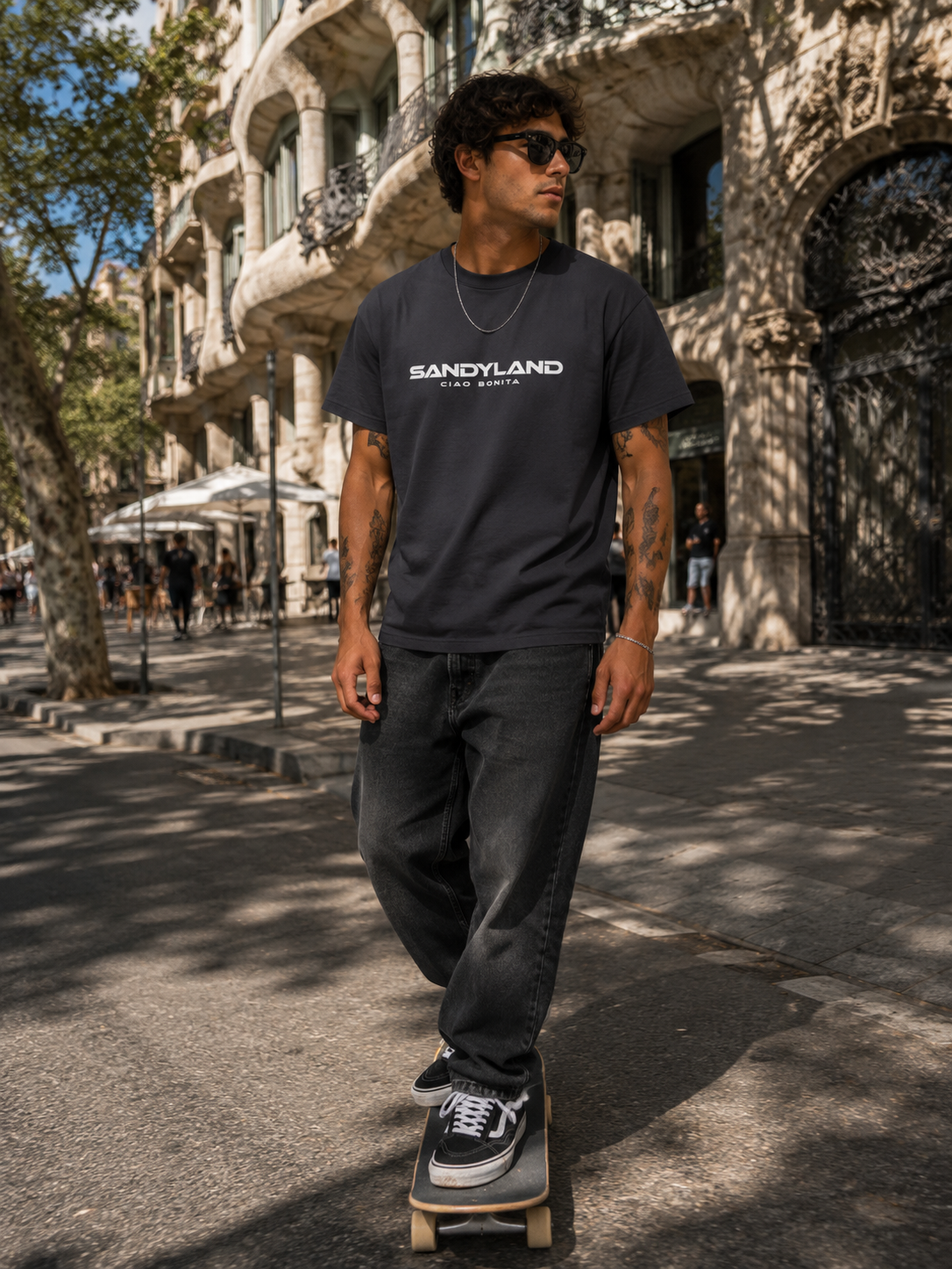 SANDYLAND CIAO BONITA — Oversized Boxy Tee