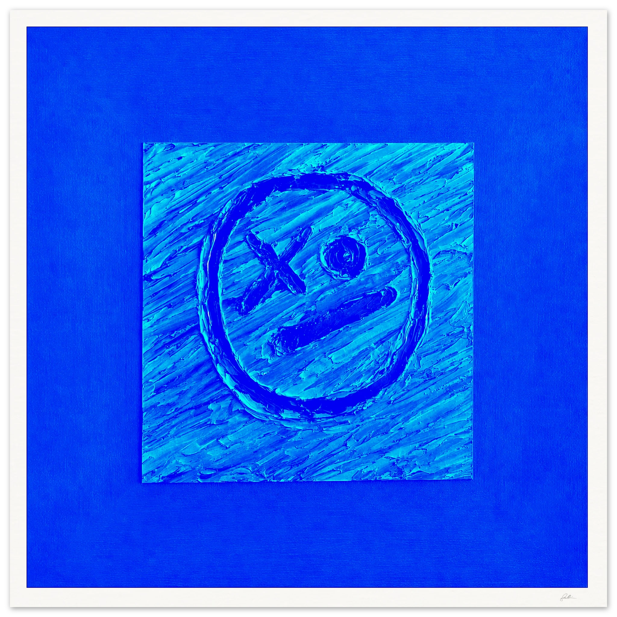 The Smiley X NO 4 Art Print | SandyLAND