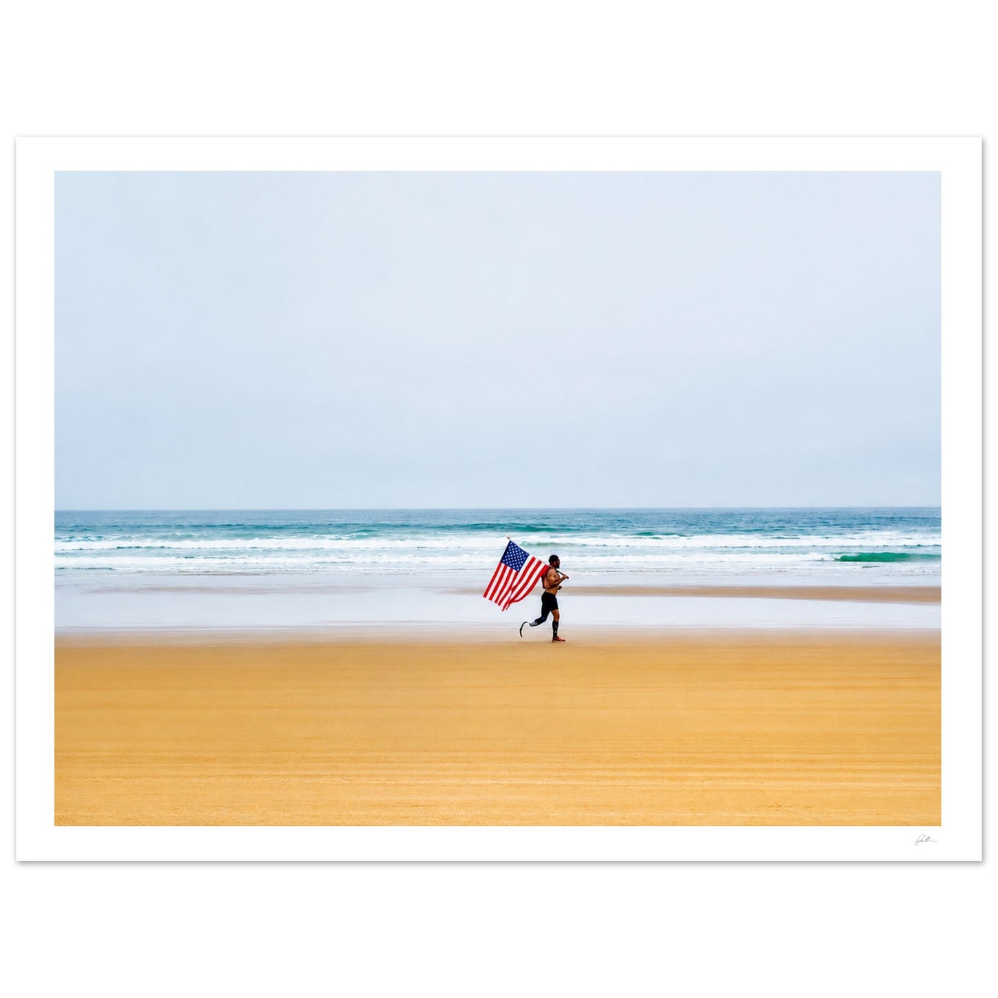 Unfinished Freedom SandyLAND art print by Sandra Molin