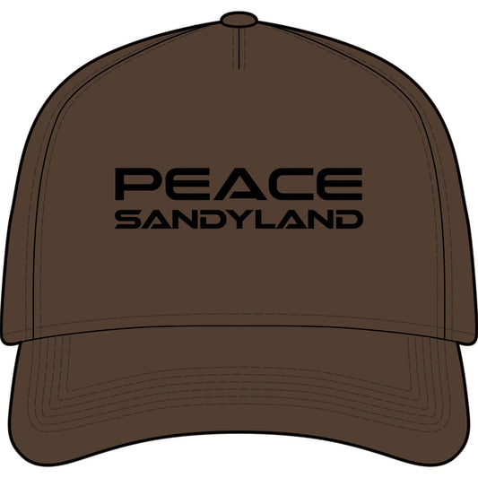 Peace Sandyl and Embroidered Cap — Casual Outdoor Baseball Hat