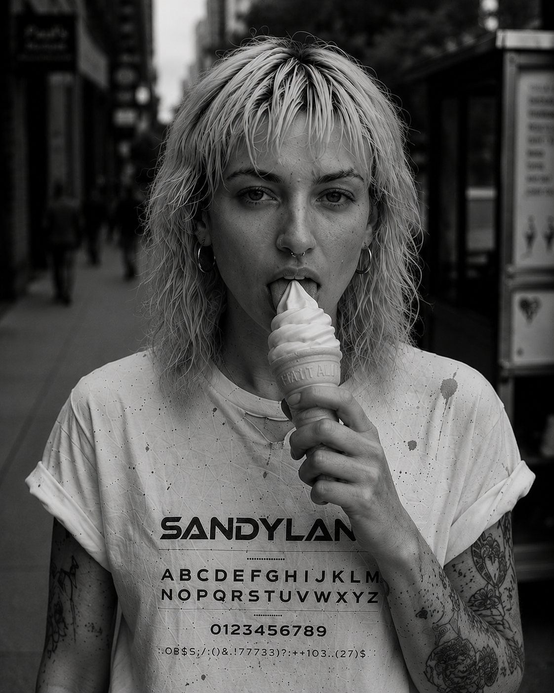 SANDYLAND Unisex Cotton Crew Tee