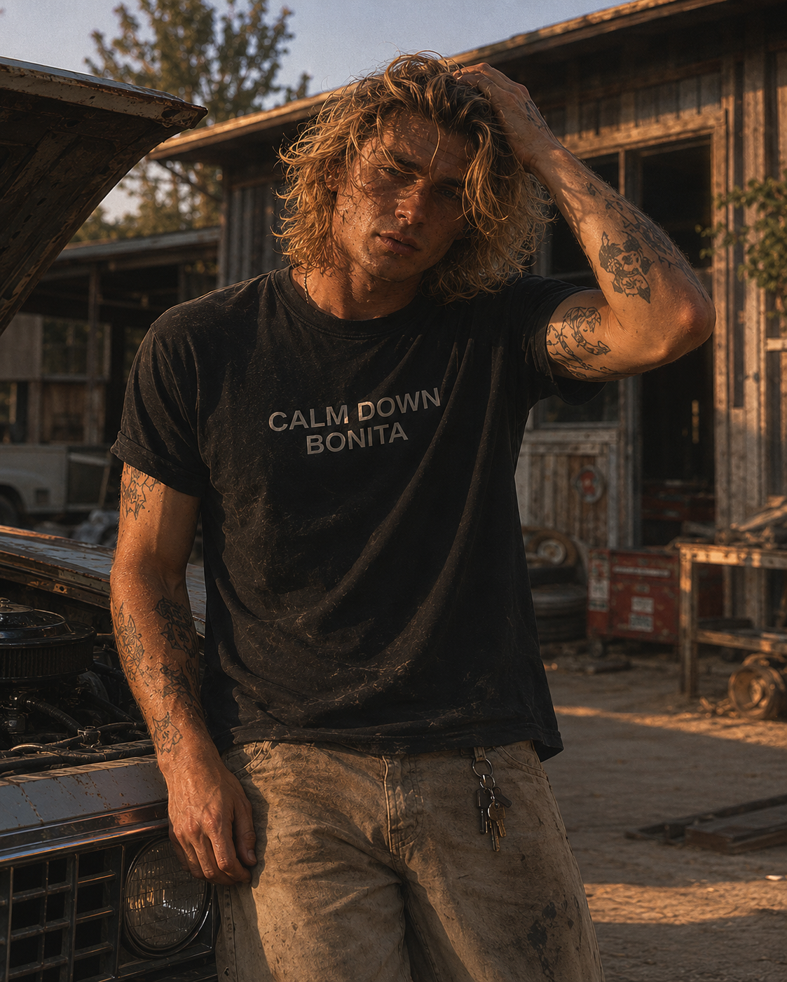 CALM DOWN BONITA — T-Shirt
