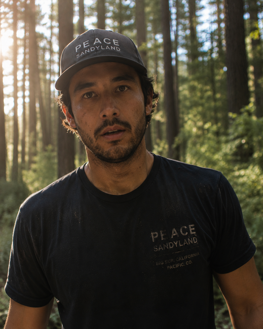 Peace SandyLAND Embroidered Cap SandyLAND cap by Sandra Molin