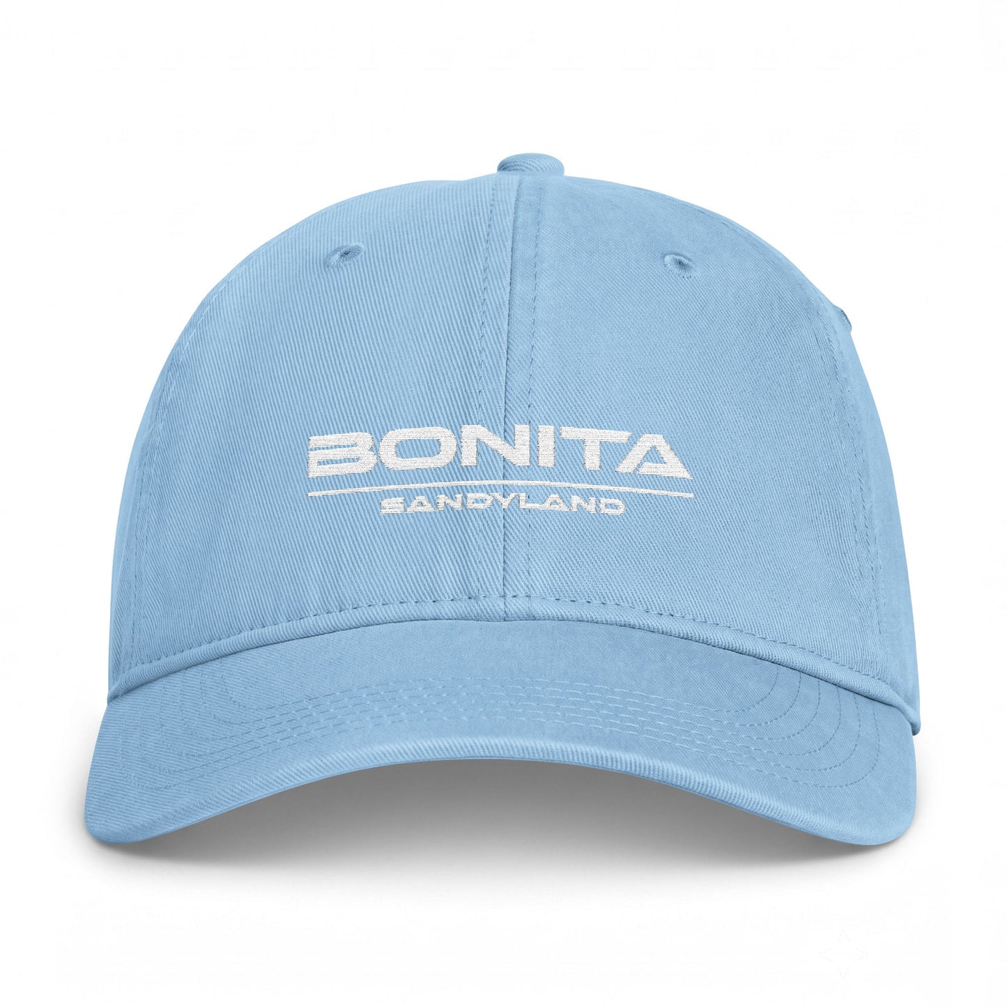 Bonita SandyLAND Embroidered Cap SandyLAND cap by Sandra Molin