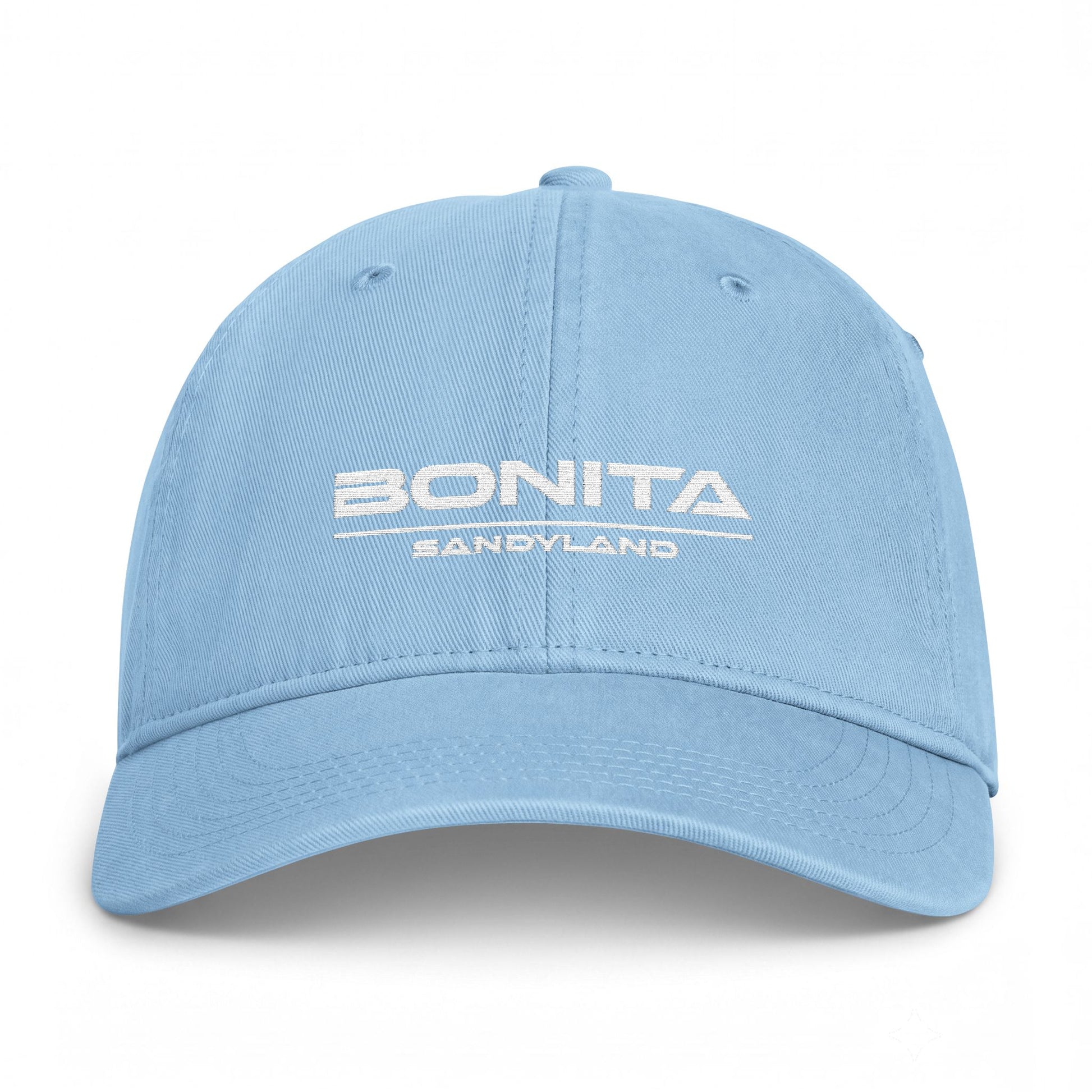 Bonita SandyLAND Embroidered Cap SandyLAND cap by Sandra Molin