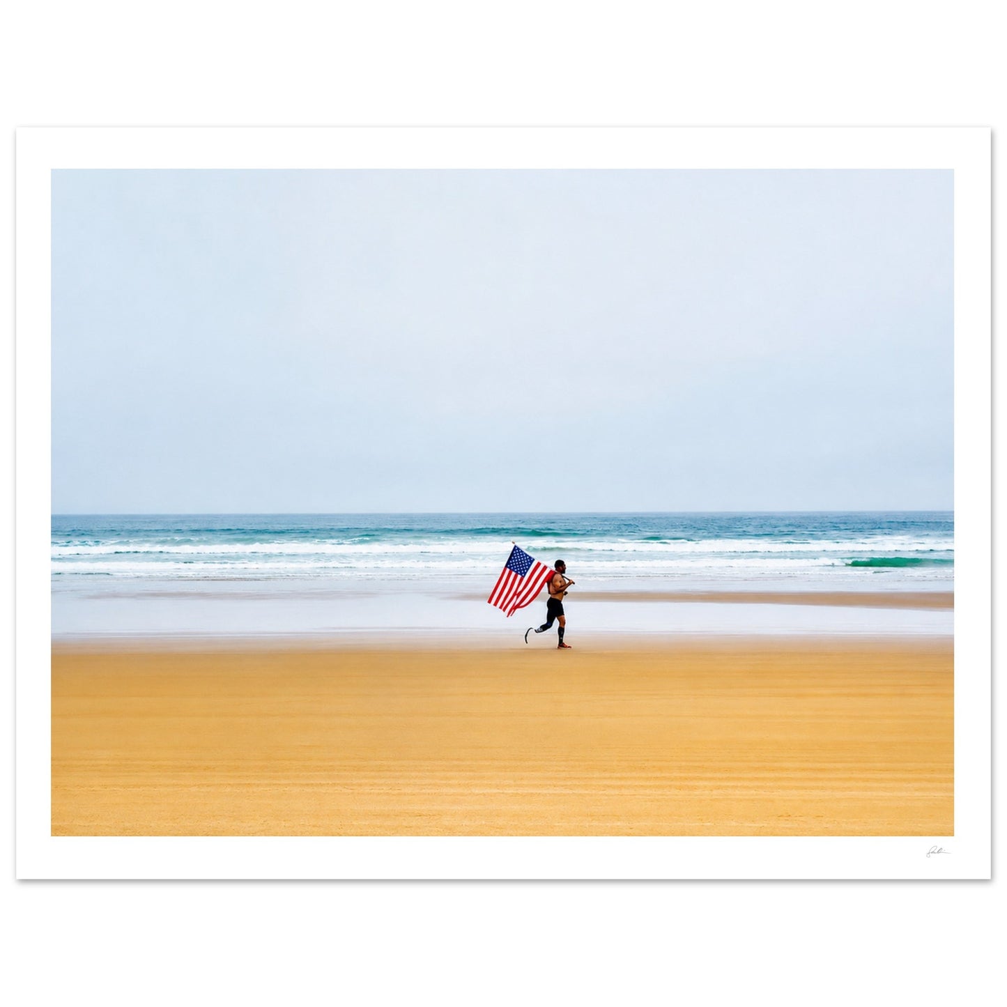 Unfinished Freedom SandyLAND art print by Sandra Molin