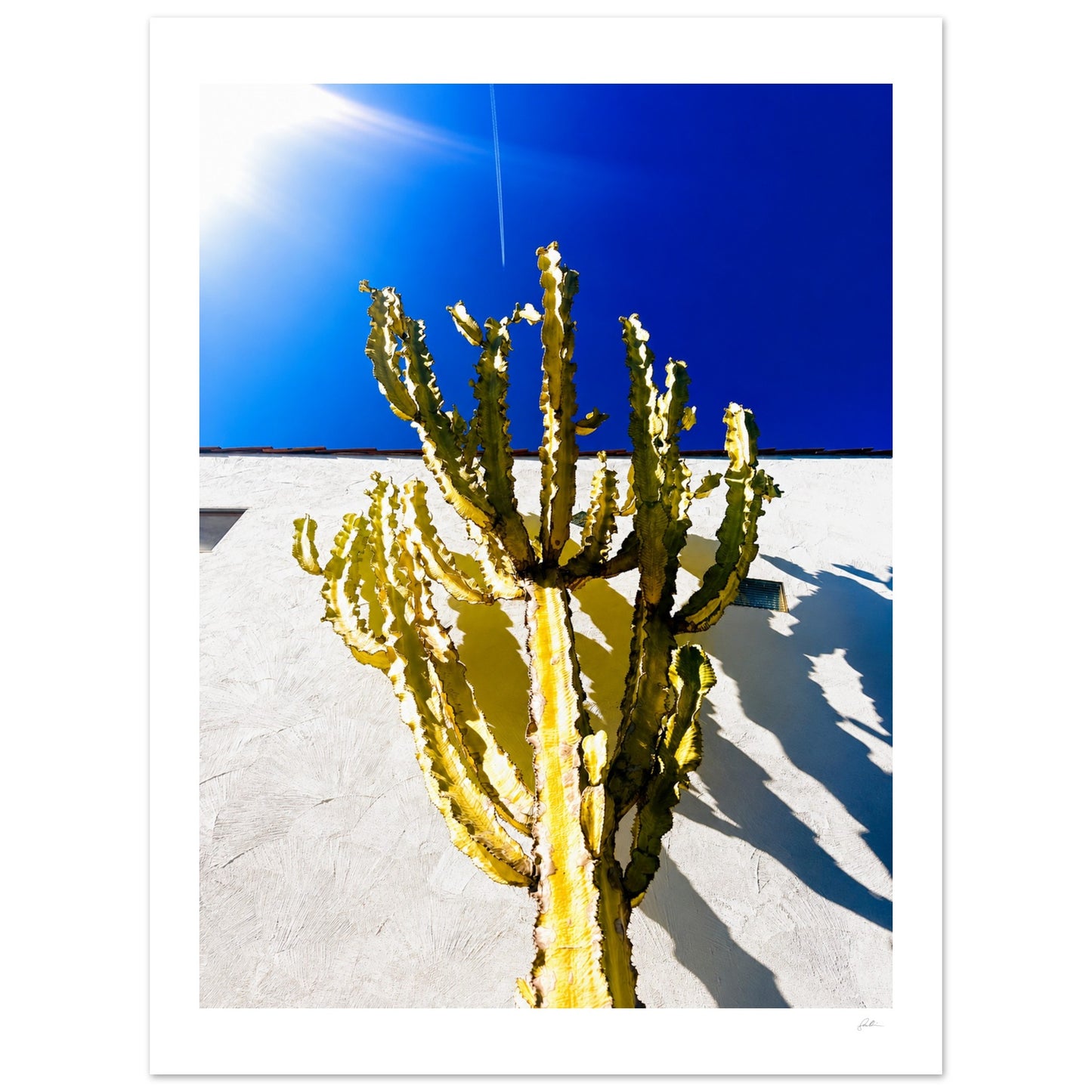 Desert Structure SandyLAND art print by Sandra Molin