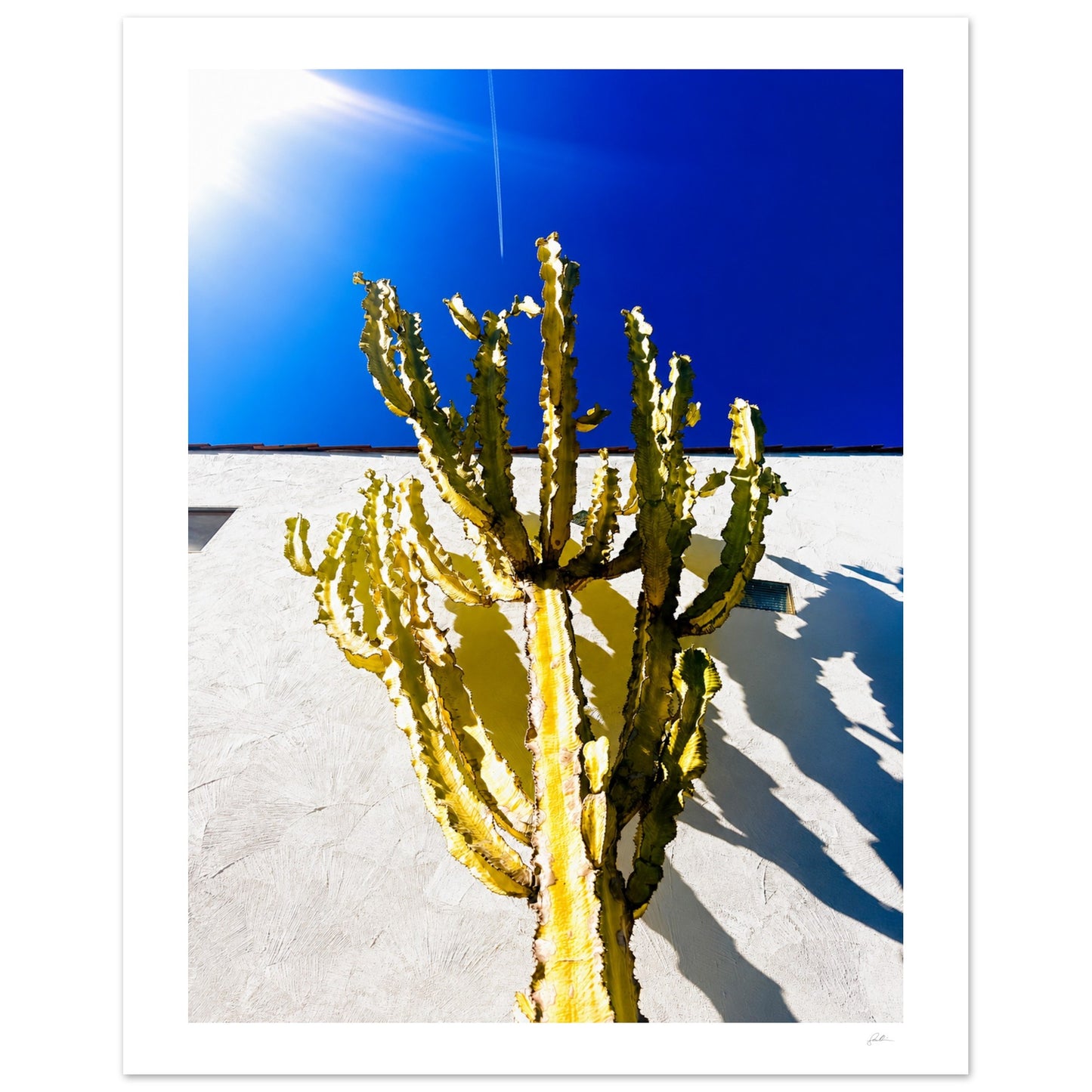Desert Structure SandyLAND art print by Sandra Molin