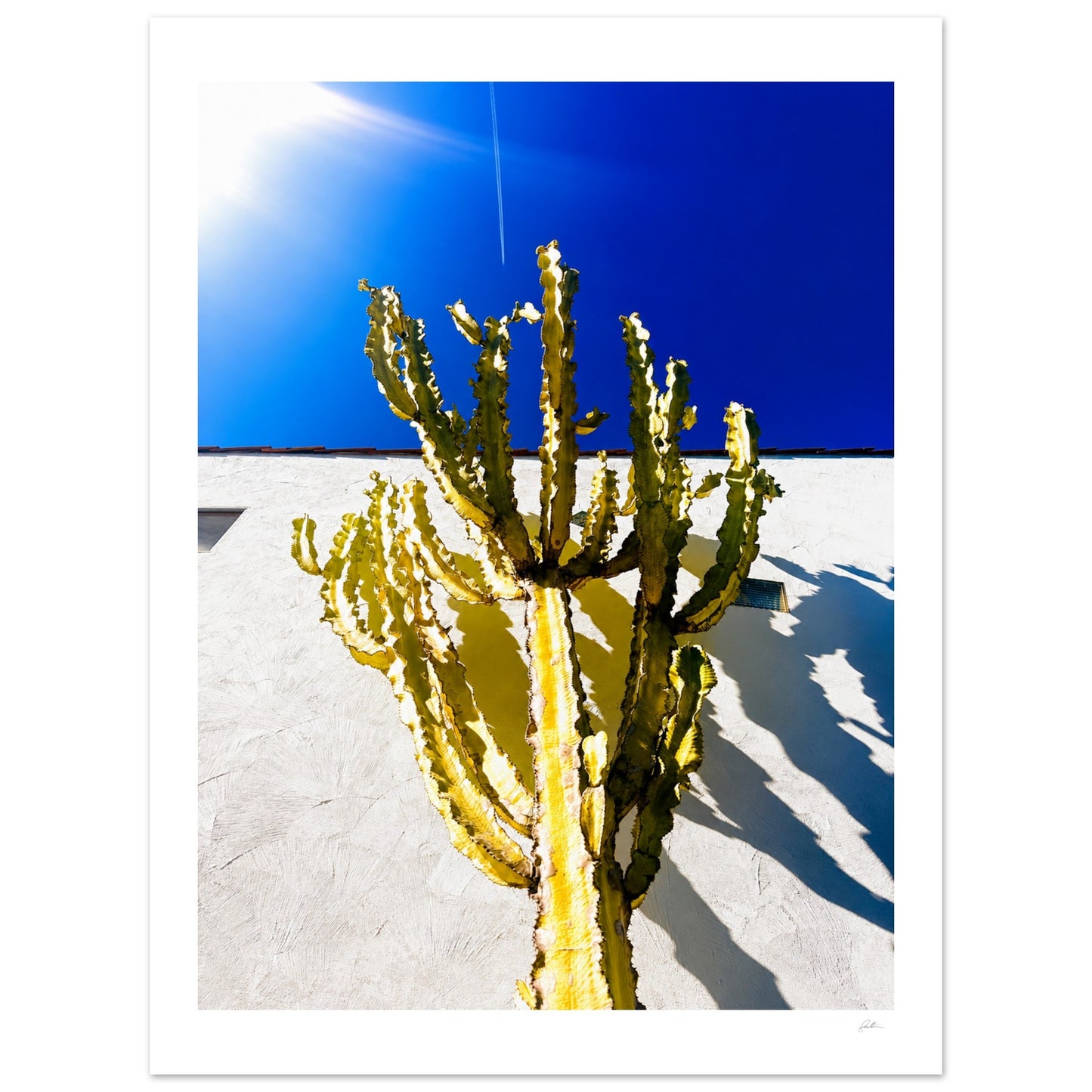 Desert Structure SandyLAND art print by Sandra Molin