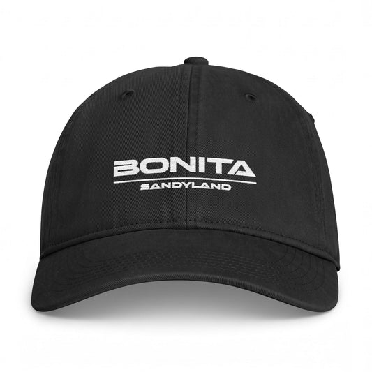 Bonita SandyLAND Embroidered Cap SandyLAND cap by Sandra Molin