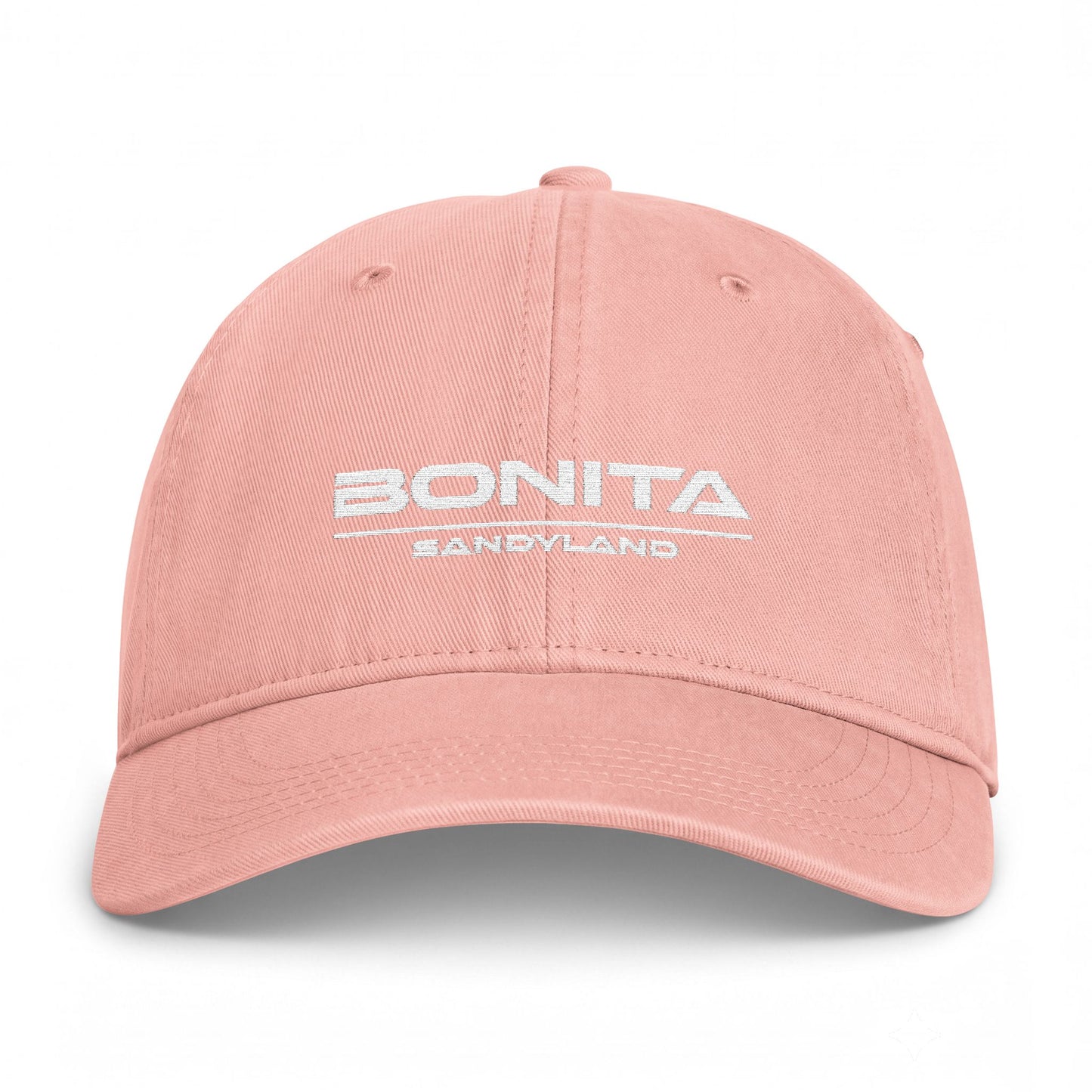 Bonita SandyLAND Embroidered Cap SandyLAND cap by Sandra Molin