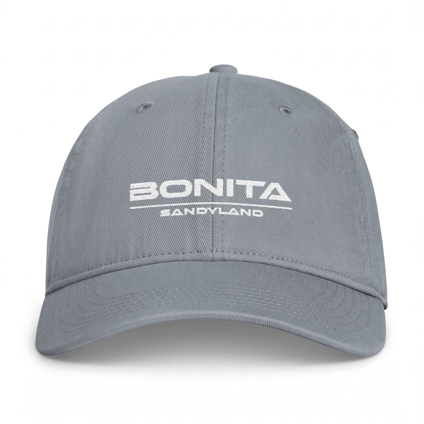 Bonita SandyLAND Embroidered Cap SandyLAND cap by Sandra Molin
