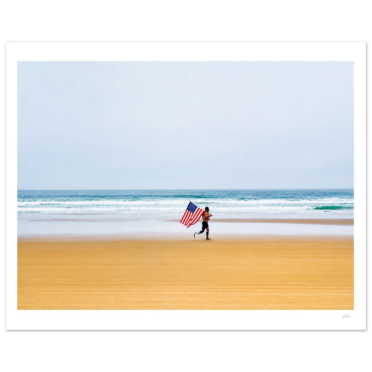 Unfinished Freedom SandyLAND art print by Sandra Molin