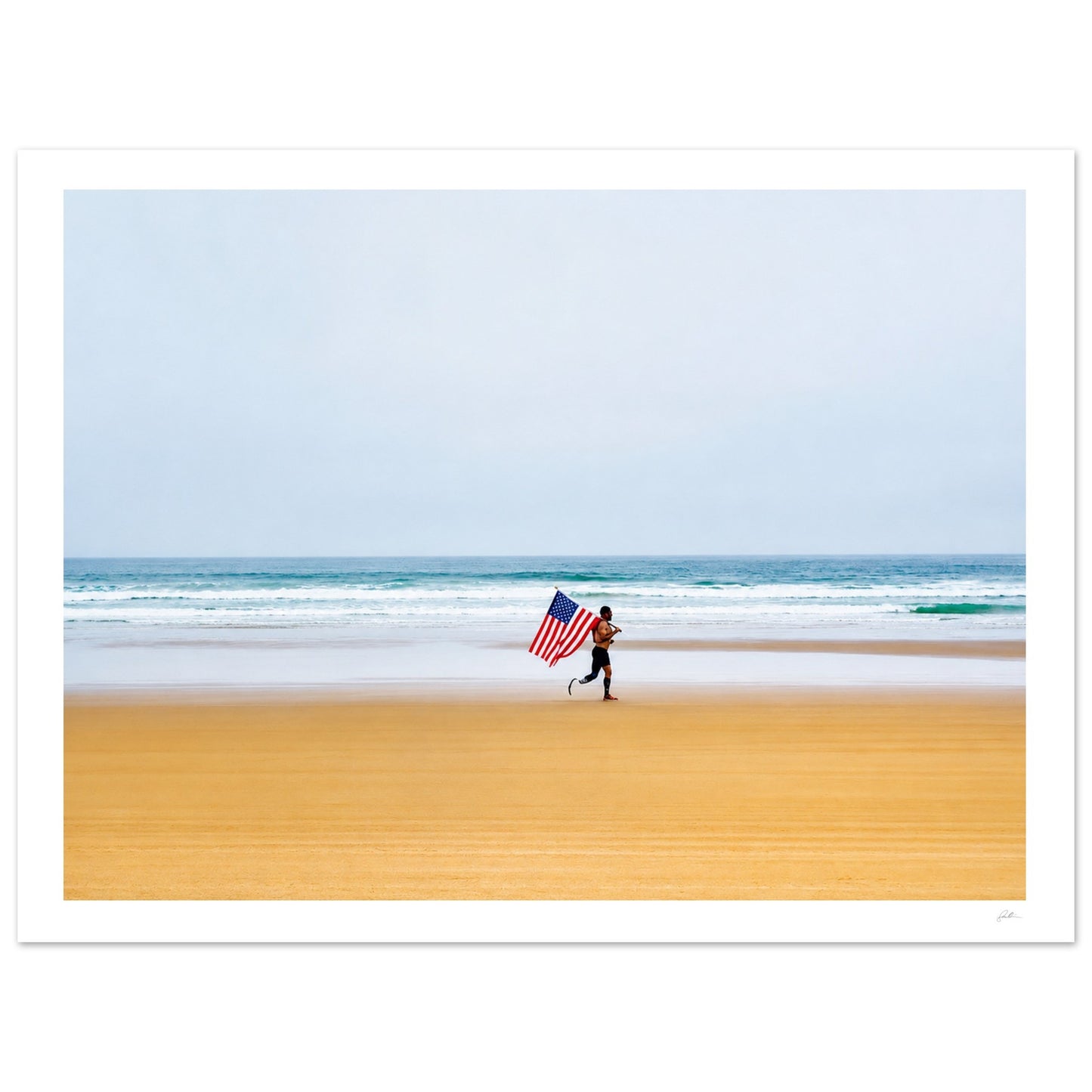 Unfinished Freedom SandyLAND art print by Sandra Molin