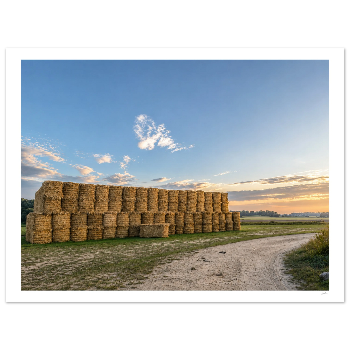 Held Light SandyLAND art print by Sandra Molin
