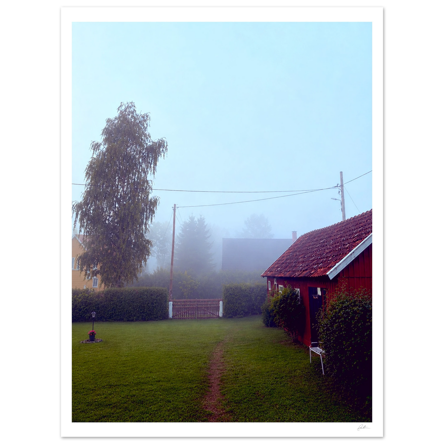 Nymö 2000 SandyLAND art print by Sandra Molin