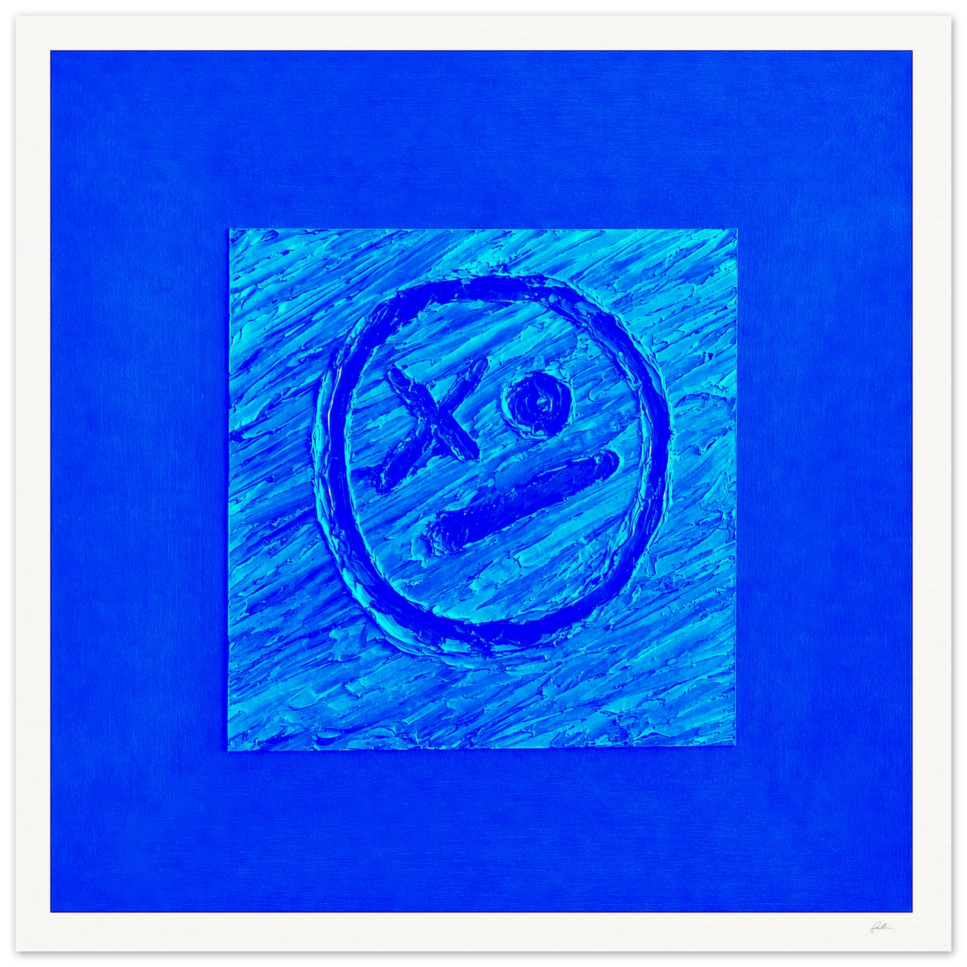 The Smiley X NO 4 Art Print | SandyLAND