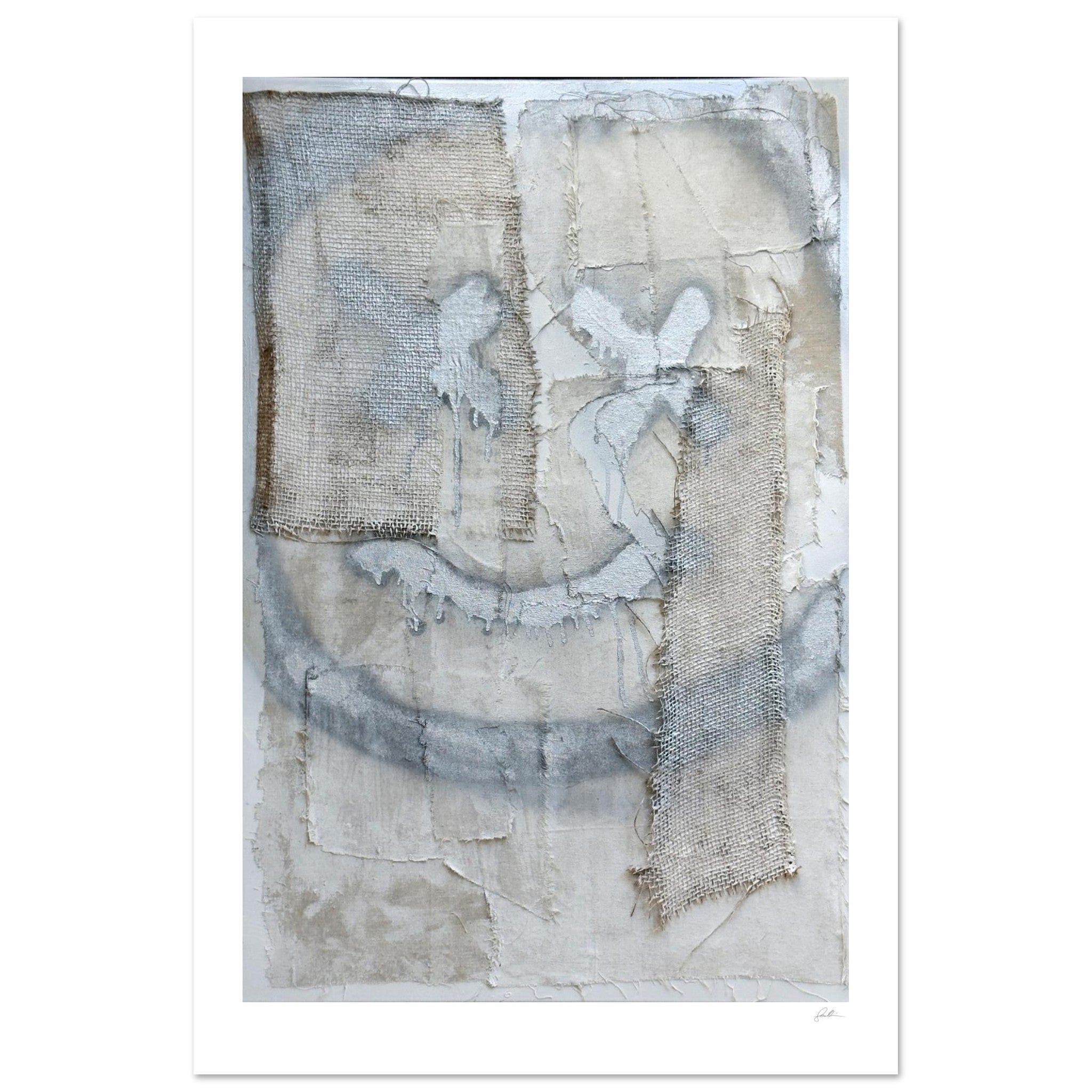 The Smiley X NO 2 Art Print | SandyLAND